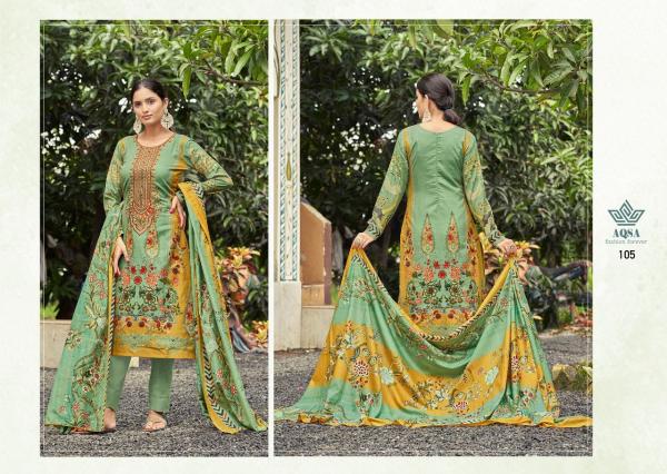 Aqsa Farah Festive Wear Cambric Cotton Designer Dress Material Collection